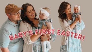 BABY&#39;S FIRST EASTER! VLOG | Easter Basket, Baking, 7 months old update, + We are SELLING the RV!