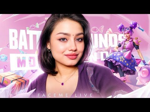 🔴200 KILLS CHALLENGE🔥BGMI LIVE WITH FACEME | HORIZONTAL #bgmilive #girlgamer #pubgmobile