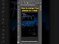 Lightning Effect in Photoshop | Realistic Thunder Effect Tutorial | Easy Photoshop Trick  #photoshop