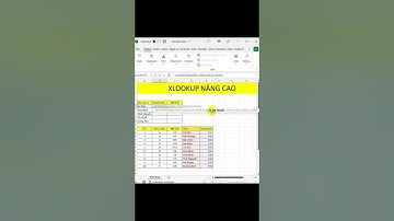 Hàm Xlookup nâng cao