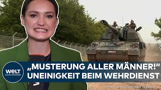 Deutschland Bundeswehr-Musterung Für Alle Kommt Jetzt Der Zwangsdienst Ab 2027