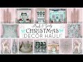 GIRLY PINK & PASTEL CHRISTMAS DECOR HAUL! ♡ HomeGoods, TJ Maxx, Marshalls, Kohls & Hobby Lobby