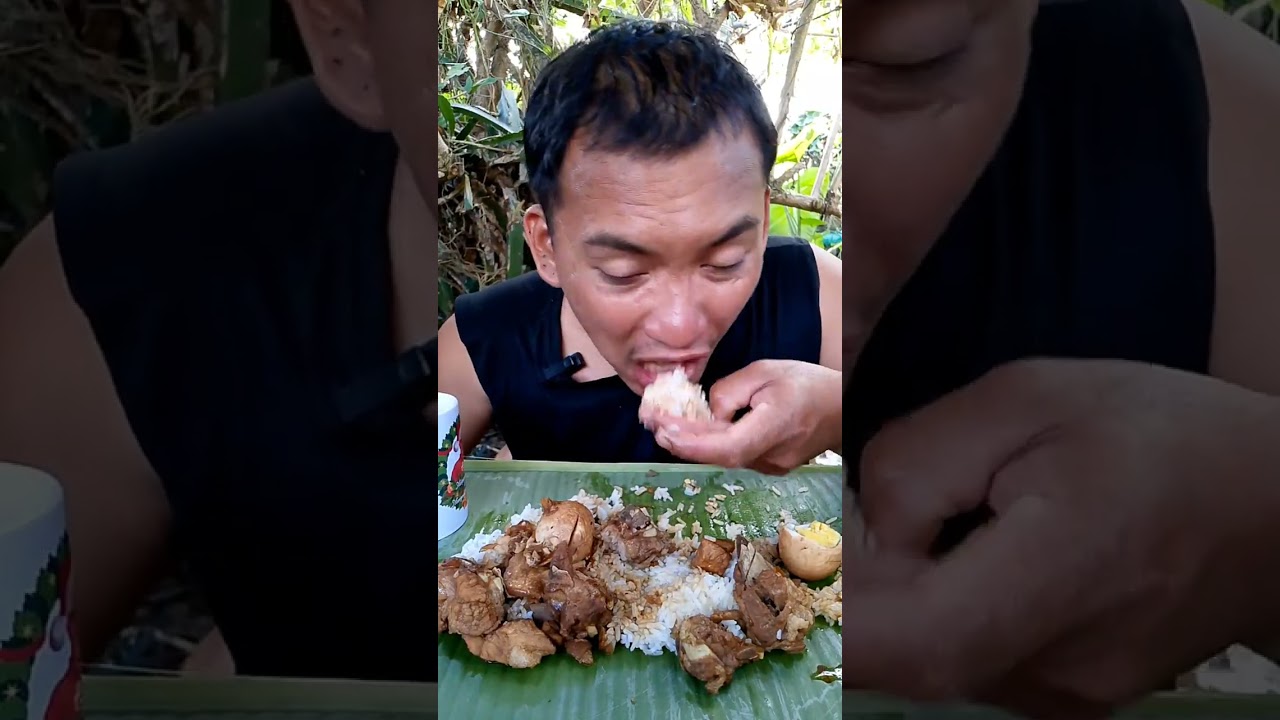 Adobong baboy na may itlog 