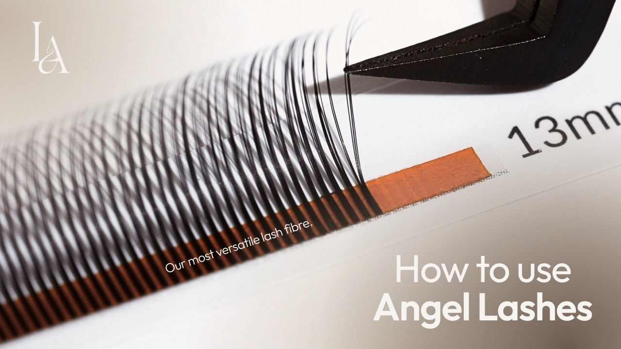 Урок по наращиванию ресниц Angel Lash | Как использовать самые универсальные волокна для ресниц