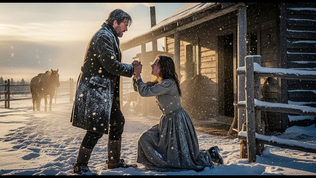 Mountain Man Found a Woman Begging for Food, Then She Called Him Papa in the Snow