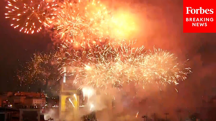 WATCH: Paris, France, Rings In The New Year With Incredible Fireworks | 2025