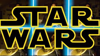 Video thumbnail of "📯Star Wars Medley //  French Horn Sextet"