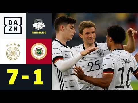 Müller, Gnabry & Co in Torlaune bei EM-Generalprobe: Deutschland - Lettland 7:1 | Friendlies | DAZN