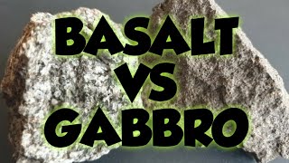 Geology: Basalt vs Gabbro