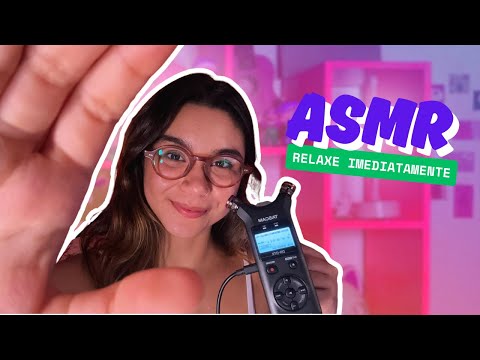 ASMR para FECHAR OS OLHOS E RELAXAR IMEDIATAMENTE!