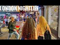 Central London Night Walking Tour | London West End Lovely Night Walk - Sept 2021 [4K HDR]