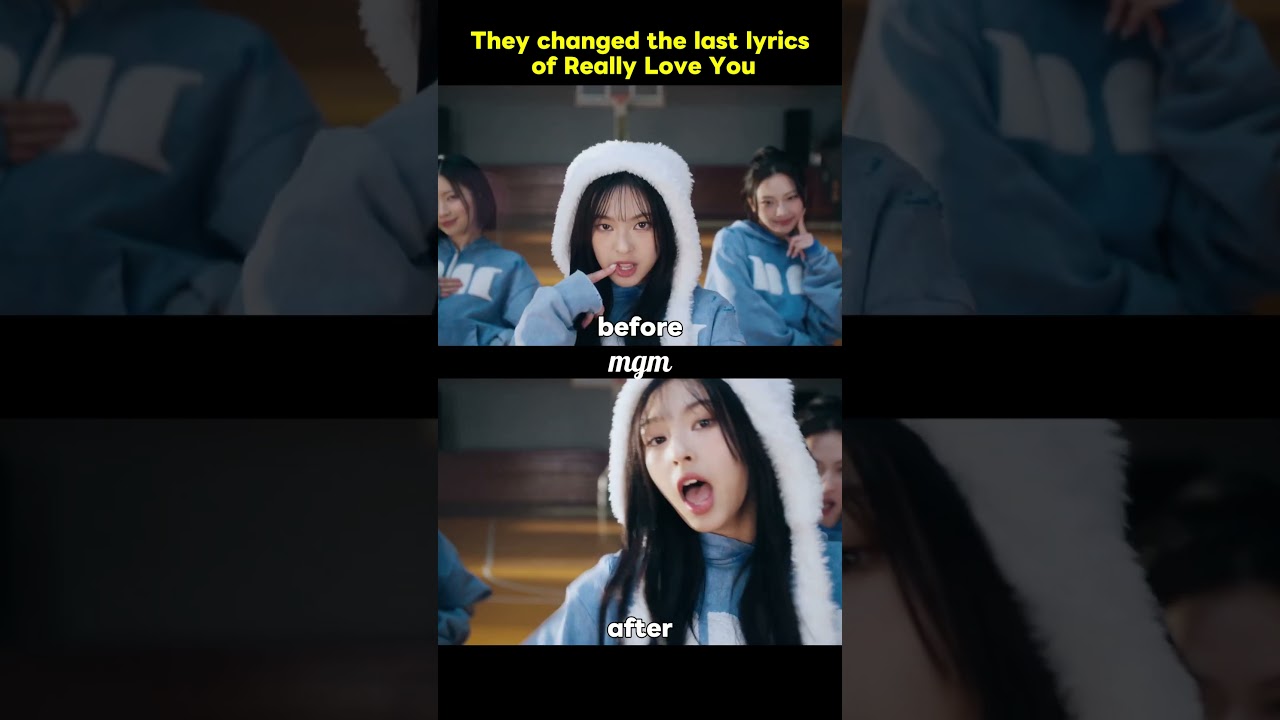 they changed the last lyrics of Really Like You 