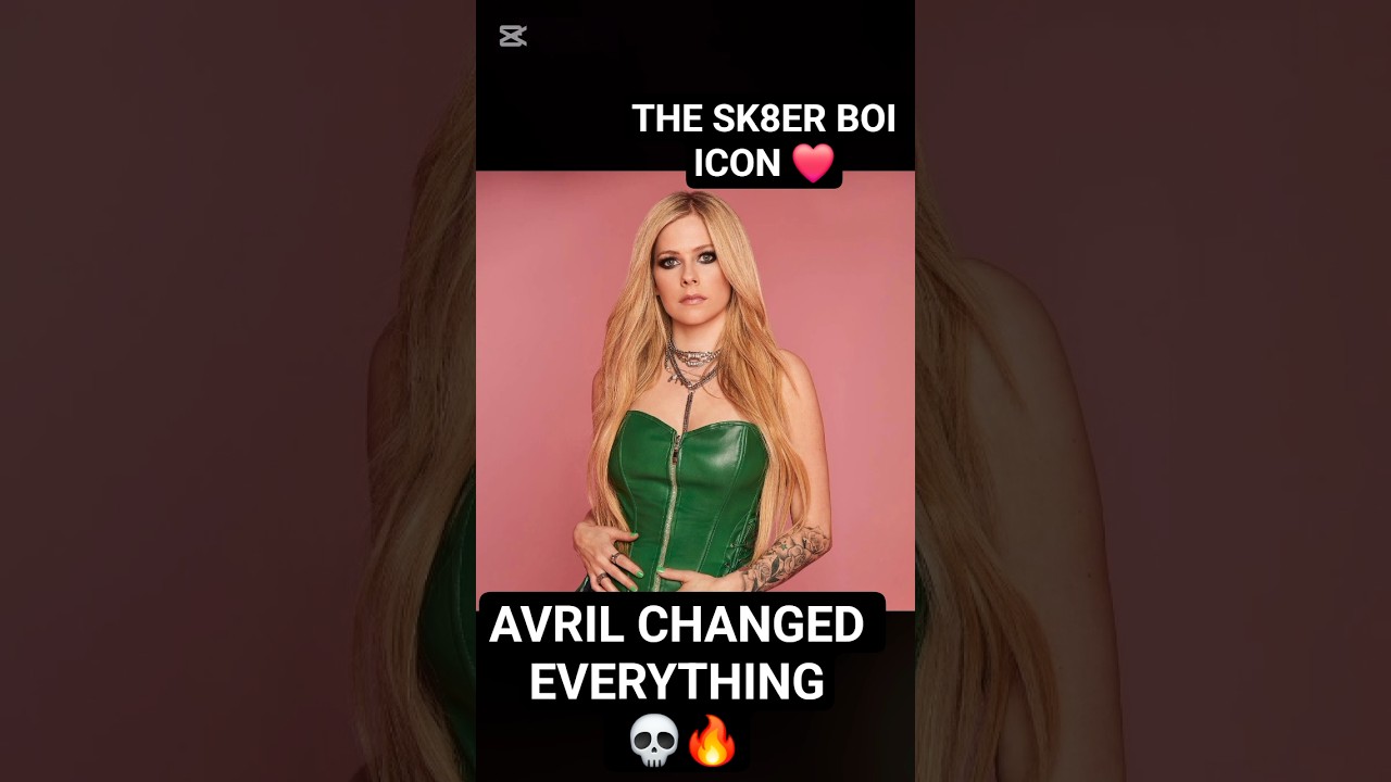 How Avril Lavigne Changed Music Forever🎶❤️ #avrillavigne #music #shorts