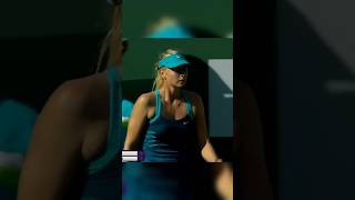 Day 35/125 👑 Maria Sharapova iconic match point moment #mariasharapova #tennis #shorts