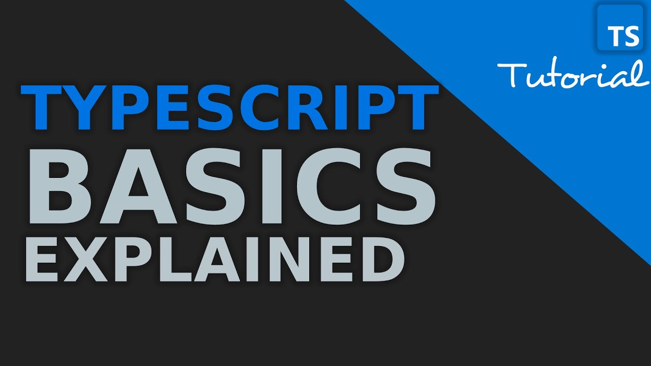 TypeScript Basics Explained | Variables, Types & More - YouTube