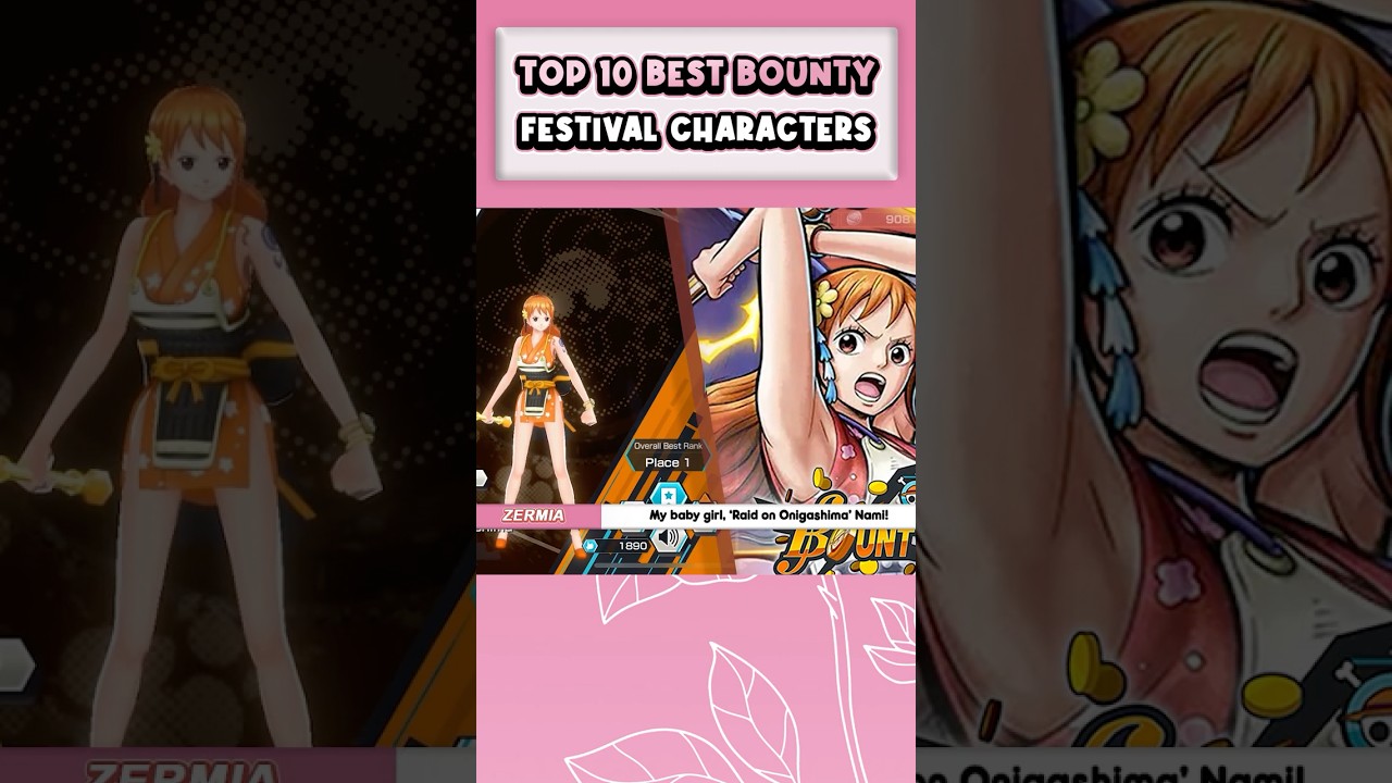 Top 10 Bounty Festival Characters (ZERMIA's Pick) 