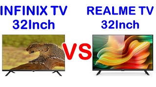 Infinix Tv Vs Realme Tv Full Comparison  | Infinix Tv Price In India