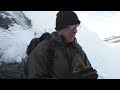 A winter walk at Matanuska Glacier