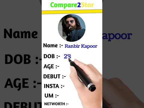 Ranbir Kapoor biography || animal movie || Ranbir Kapoor @Compare2Star
