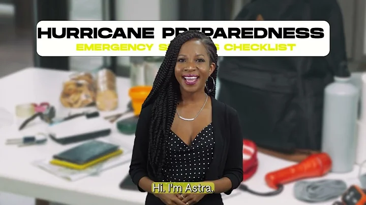 Astra presents a Hurricane Preparedness Checklist