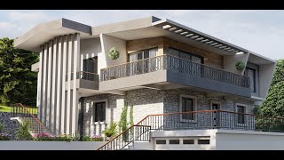 Reconstruction and exterior design of a house in Krute, Ulcinj - Montenegro - 'ArchDesign Studio'