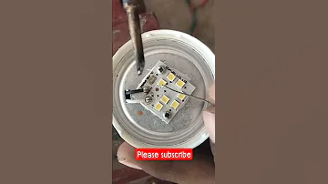LED Bulb Repair 9 Watt Led Bulb Ko Kaise Repair Karen Led Motor Youtubeshorts Shorts 