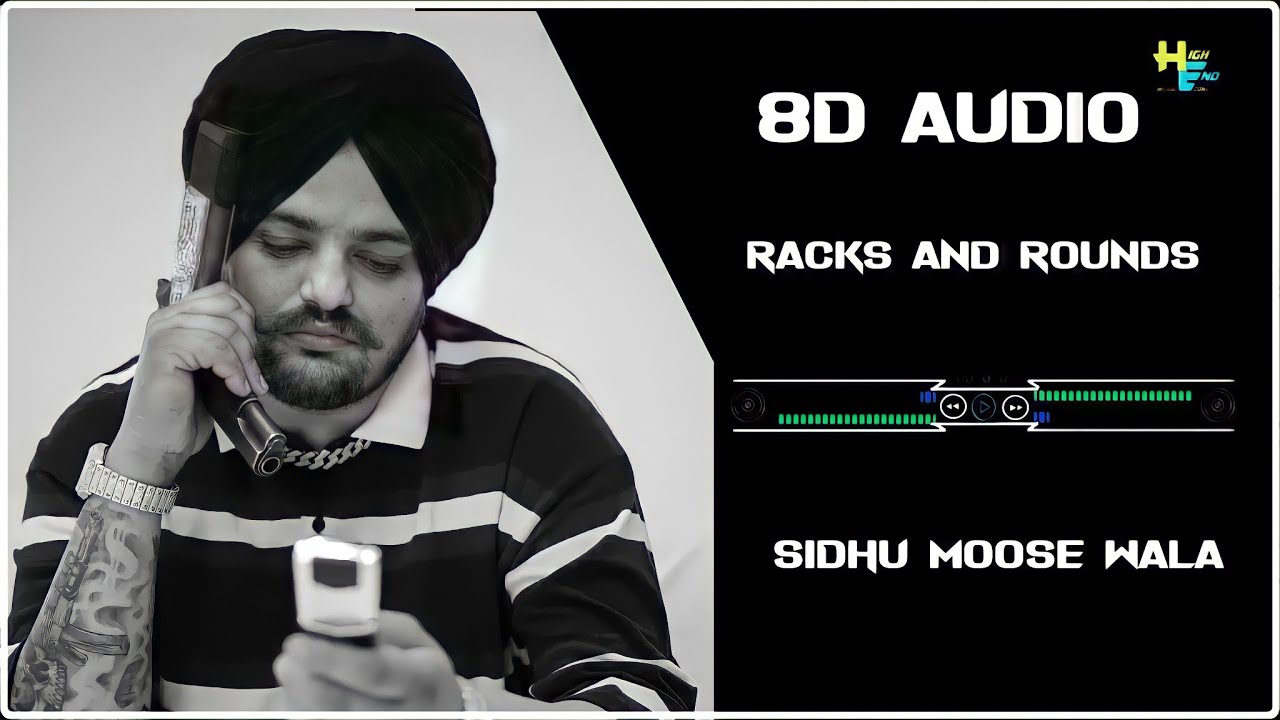 Racks And Rounds [ 8D Audio ] Sidhu Moose Wala ft. Sikander Kahlon | The Kidd | Moosetape | Use 🎧