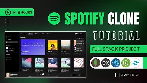 Level Up Your Resume 💪 with a Full-Stack Spotify Clone 🚀 | MERN + Tailwind CSS | @SmallTown_Coder