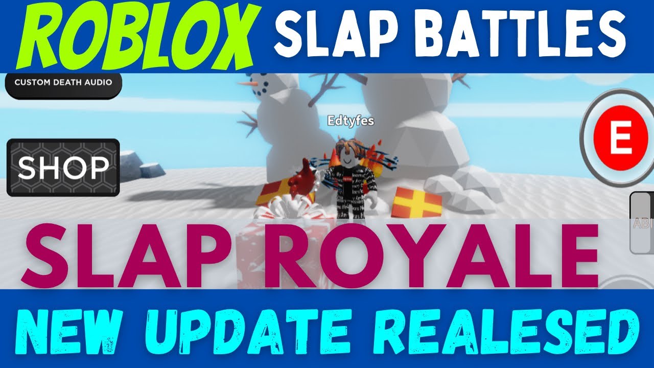 Slap battles roblox - NEW UPDATE (SLAP ROYALE) - YouTube