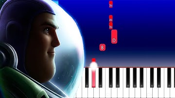 Lightyear - Michael Giacchino - Lightyear (Piano Tutorial)