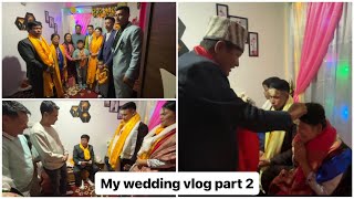 My wedding vlog part 2 💍❤️ | New family haru sanga bhet ghat❤️ | Sikkim