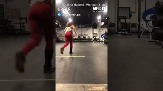 AGQ wod 3 Shuttle run and Rope Climbing