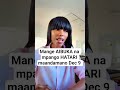 MANGE AIBUKA NA MPANGO HATARI MAANDAMANO DEC 9
