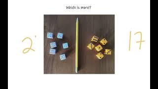 Anticipating Student Thinking: Asking Which is More? with Dice Transform Your Teaching With Multiple Representation Dice
