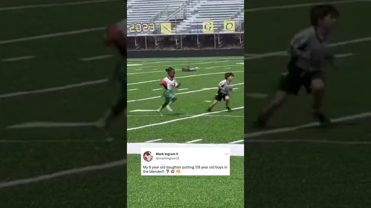 Mark Ingram S 6 Year Old Daughter Putting Boys In A BLENDER 