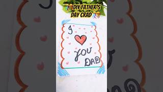 DIY Father's Day Card  Making Idea 🎊2026#diy #gift #papercraft #handmade #shorts