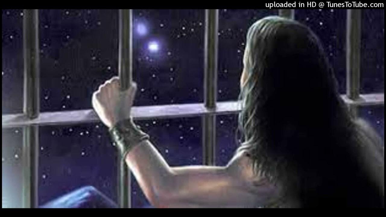 Through the bars. Through the bars