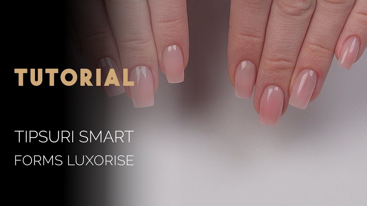 Constructie Unghii Polygel cu tipsuri Smart Forms LUXORISE