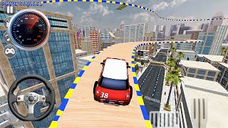 Rooftop Car Parking Driver Game 2023 - Arcade Car Prado Driving Games - Android GamePlay screenshot 5