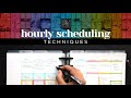 Hourly Scheduling ... Time Blocking ... Time Batching ... What's the difference?