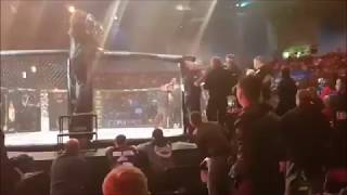 Conor McGregor Attacks Ref!!!