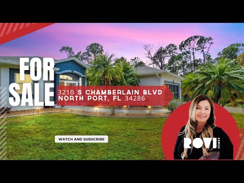 3210 S Chamberlain Boulevard, North Port, FL home video tour