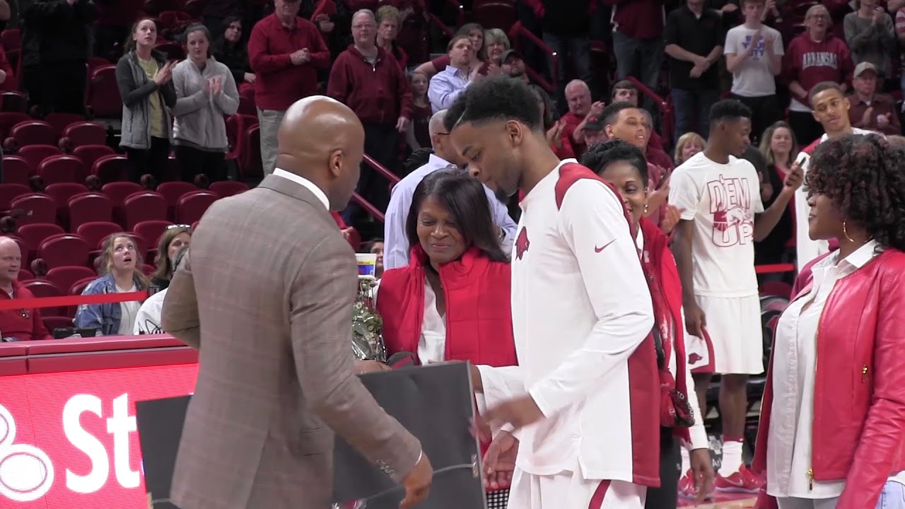 Seniors honored at Bud Walton Arena