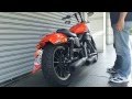 AKRAPOVIC e1 スリップオンマフラー装着　SPORTSTER883 2007