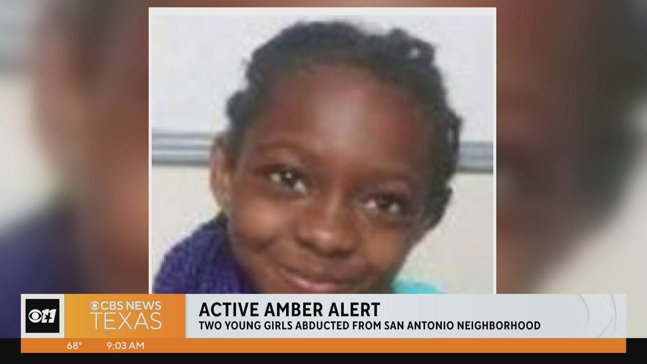 AMBER Alert issued for 2 missing girls out of San Antonio - YouTube