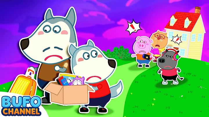 Bufo Channel | Oh No! Wolfoo Family is Moving Away?! 👜 | Funny Stories For Kid