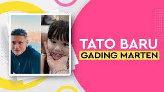 Manisnya Tato Baru Gading Marten, Bertuliskan Nama Sang Putri