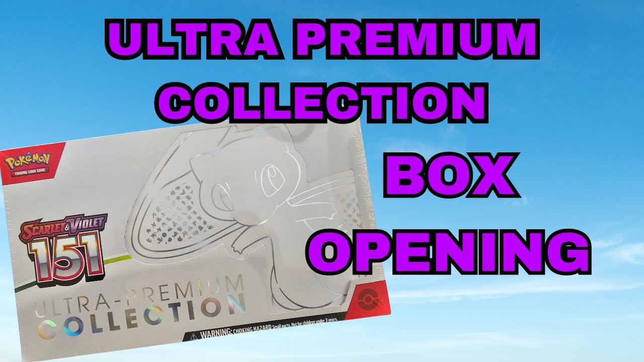 Pokemon Scarlet Violet 151 Ultra Premium Collection Box Opening - YouTube