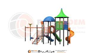 Pem-12 Çocuk Oyun Parkı Montaj Kılavuzu Adım Adım Kurulum Kolay Montaj Rehberi