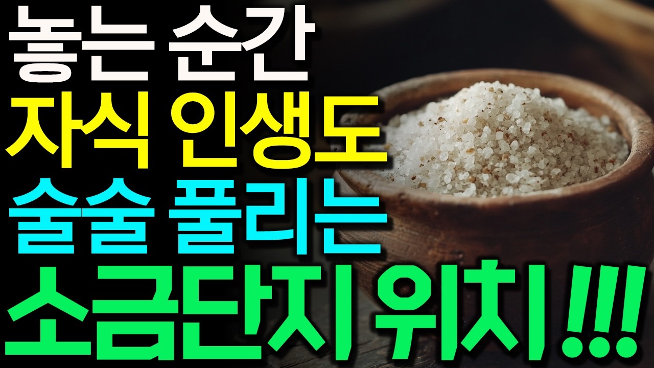 그 자리에 소금단지 두면 인생 꼬입니다ㅣ풍수 고수들이 알려주는 단지의 진짜 자리 #재물운 #소금단지 #풍수